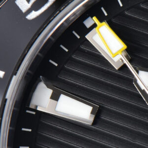 Aquaracer Calibre 5 OF 43MM Black Dial Black Bezel Rubber Strap Swiss SW200 - Image 10
