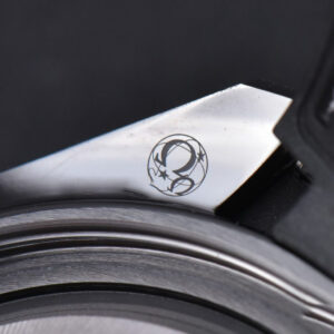 Planet Ocean 600m Deep Black Real Ceramic 45.5mm VSF Black Dial Blue/Red Bezel Rubber Strap A8906 - Image 7