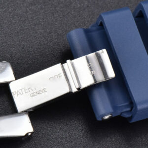 Nautilus 5726 Full Function PPF 40.5MM Blue Dial Blue Rubber Strap A324 - Image 3