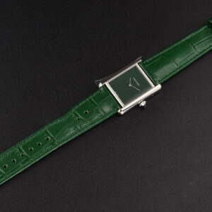 Tank Must Large 33.7×25.5mm K11F Green Dial Green Leather Strap Quartz - Image 3