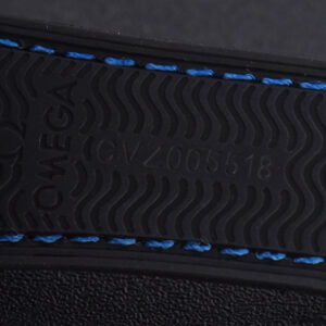 Planet Ocean 600m Deep Black Real Ceramic 45.5mm VSF Black/Blue Dial Black Rubber Strap A8906 - Image 21