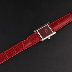 Tank Must Large 33.7×25.5mm K11F Red Dial Red Leather Strap Quartz - Image 3