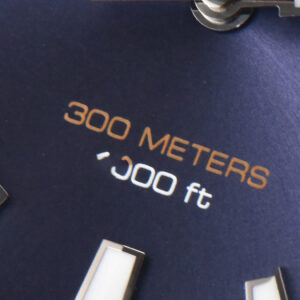 Aquaracer 300M 41mm OF Purple Dial Blue Rubber Strap - Image 5
