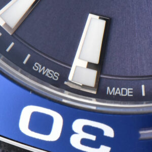 Aquaracer 300M 41mm OF Purple Dial Blue Rubber Strap - Image 6