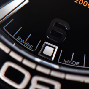 Planet Ocean 600m Deep Black Real Ceramic 45.5mm VSF Black Dial Black Rubber Strap A8906 - Image 16