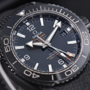 Planet Ocean 600m Deep Black Real Ceramic 45.5mm VSF Black Dial Black Rubber Strap A8906 - Image 17