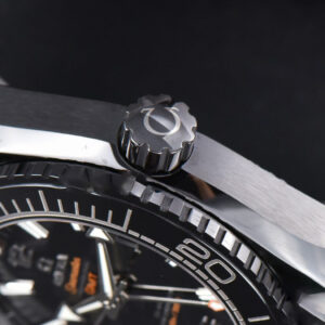 Planet Ocean 600m Deep Black Real Ceramic 45.5mm VSF Black Dial Black Rubber Strap A8906 - Image 19