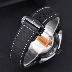 Planet Ocean 600m Deep Black Real Ceramic 45.5mm VSF Black Dial Black Rubber Strap A8906 - Image 22