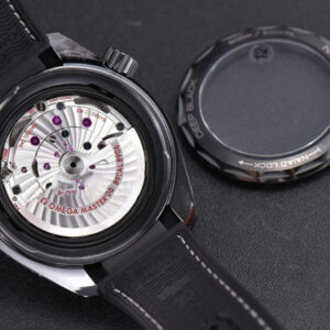 Planet Ocean 600m Deep Black Real Ceramic 45.5mm VSF Black Dial Black Rubber Strap A8906 - Image 26