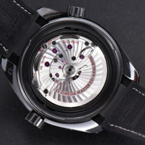 Planet Ocean 600m Deep Black Real Ceramic 45.5mm VSF Black Dial Black Rubber Strap A8906 - Image 27