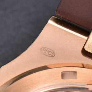 Nautilus 5711R RG PPF 40MM White Dial Brown Rubber Strap A324SC V5 - Image 4