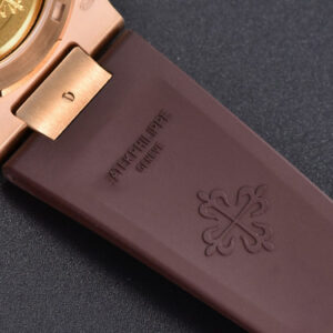 Nautilus 5711R RG PPF 40MM White Dial Brown Rubber Strap A324SC V5 - Image 8
