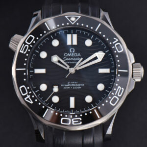 Seamaster Diver Real Ceramic 300M VSF 43.5MM Black Dial Rubber Strap A8806