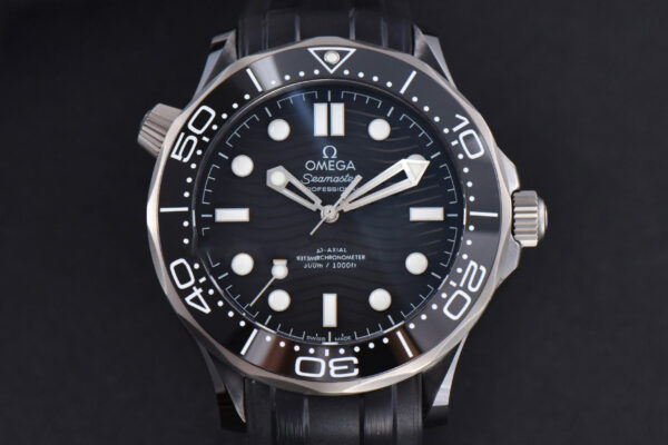 Seamaster Diver Real Ceramic 300M VSF 43.5MM Black Dial Rubber Strap A8806