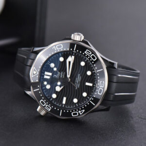 Seamaster Diver Real Ceramic 300M VSF 43.5MM Black Dial Rubber Strap A8806 - Image 10