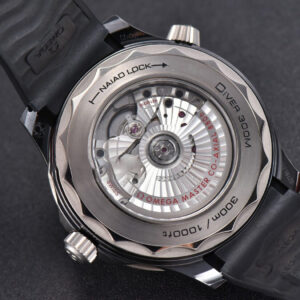 Seamaster Diver Real Ceramic 300M VSF 43.5MM Black Dial Rubber Strap A8806 - Image 15