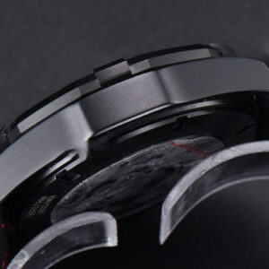 Aquaracer Caliber 5 43mm OF Ceramic Black Red Hand Dial Black Nylon Strap SW200 - Image 19