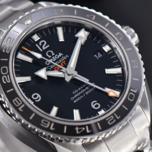 Planet Ocean 600m GMT 43.5mm VSF Black Dial SS Bracelet A8906 - Image 6