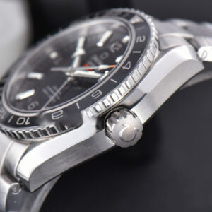 Planet Ocean 600m GMT 43.5mm VSF Black Dial SS Bracelet A8906 - Image 7