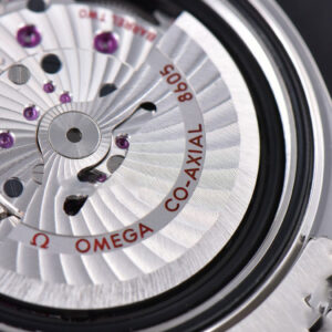 Planet Ocean 600m GMT 43.5mm VSF Black Dial Orange Marker SS Bracelet A8906 - Image 9
