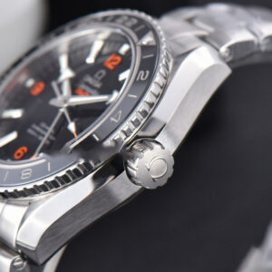 Planet Ocean 600m GMT 43.5mm VSF Black Dial Orange Marker SS Bracelet A8906 - Image 22