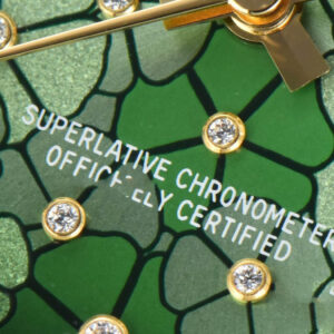 DateJust 31MM 904L YG GMF Diamond Bezel Green Flowers Dial Jubilee Bracelet A2824 - Image 5