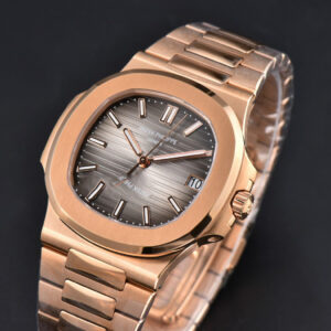 Nautilus 5711/1R RG PPF 40mm Gray Textured Dial RG Bracelet 324CS V4 - Image 2