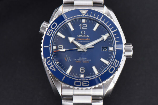 Planet Ocean 600m 43.5mm VSF Blue Dial SS Bracelet A8906