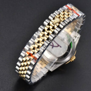 DateJust 31MM 904L YG GMF Diamond Bezel Green Flowers Dial Jubilee Bracelet A2824 - Image 16