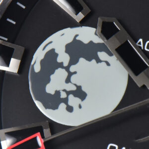 Aquaracer Caliber 5 43mm OF Black Moon Dial Black Nylon Strap SW200 - Image 11