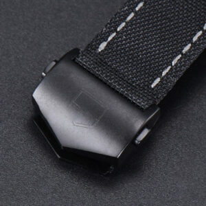 Aquaracer Caliber 5 43mm OF Black Moon Dial Black Nylon Strap SW200 - Image 20