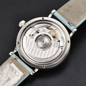Portofino Automatic 34mm IW357416 Real Diamond Ice Blue Dial Blue Leather Strap SW - Image 2
