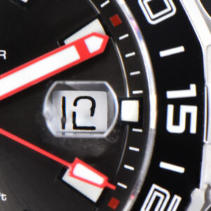 Aquaracer Calibre 5 OF 43MM Black Dial Red Hands SS Bracelet Swiss SW200 - Image 24