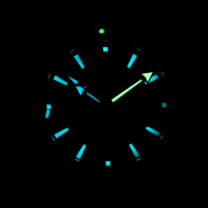 Planet Ocean 600m Deep Black Real Ceramic 45.5mm VSF Black Dial Blue/Red Bezel Rubber Strap A8906 - Image 26