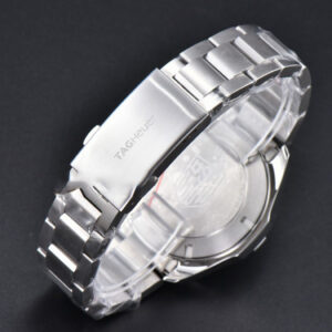 Aquaracer Caliber 5 43mm OF Black ‘Lion’ Dial Red Hand SS Bracelet SW200 - Image 17