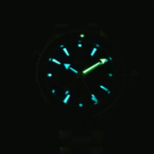 Planet Ocean 600m GMT 43.5mm VSF Black Dial SS Bracelet A8906 - Image 25