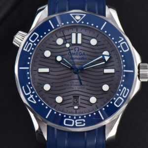 Seamaster Diver SS 300M VSF 42MM Gray Dial Rubber Strap A8800