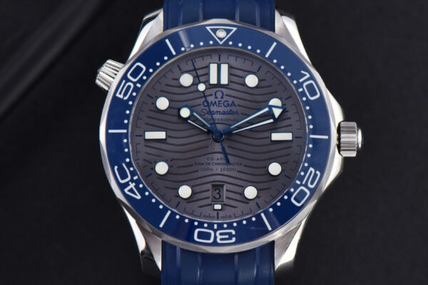 Seamaster Diver SS 300M VSF 42MM Gray Dial Rubber Strap A8800