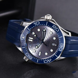 Seamaster Diver SS 300M VSF 42MM Gray Dial Rubber Strap A8800 - Image 10