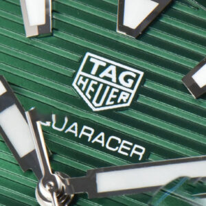 Aquaracer Calibre 5 OF 43MM Green Dial Green Bezel SS Bracelet Swiss SW200 - Image 22