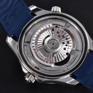 Seamaster Diver SS 300M VSF 42MM Blue Dial Rubber Strap A8800 - Image 9
