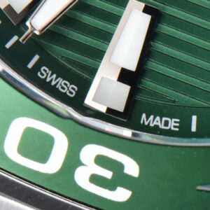 Aquaracer Calibre 5 OF 43MM Green Dial Green Bezel SS Bracelet Swiss SW200 - Image 25