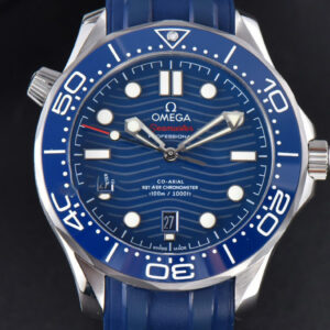 Seamaster Diver SS 300M VSF 42MM Blue Dial Rubber Strap A8800