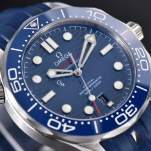 Seamaster Diver SS 300M VSF 42MM Blue Dial Rubber Strap A8800 - Image 20