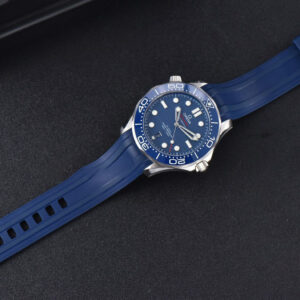 Seamaster Diver SS 300M VSF 42MM Blue Dial Rubber Strap A8800 - Image 24