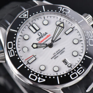 Seamaster Diver SS 300M VSF 42MM White Dial Rubber Strap A8800 - Image 10
