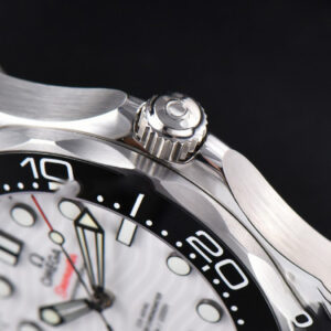 Seamaster Diver SS 300M VSF 42MM White Dial Rubber Strap A8800 - Image 12