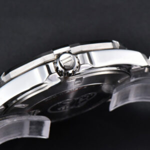 Aquaracer 300M 41mm OF Red Bezel Black Dial SS Bracelet SW200 - Image 8