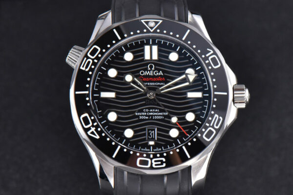 Seamaster Diver 300M VSF 42MM Black Dial Rubber Strap A8800