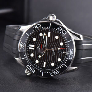 Seamaster Diver 300M VSF 42MM Black Dial Rubber Strap A8800 - Image 23